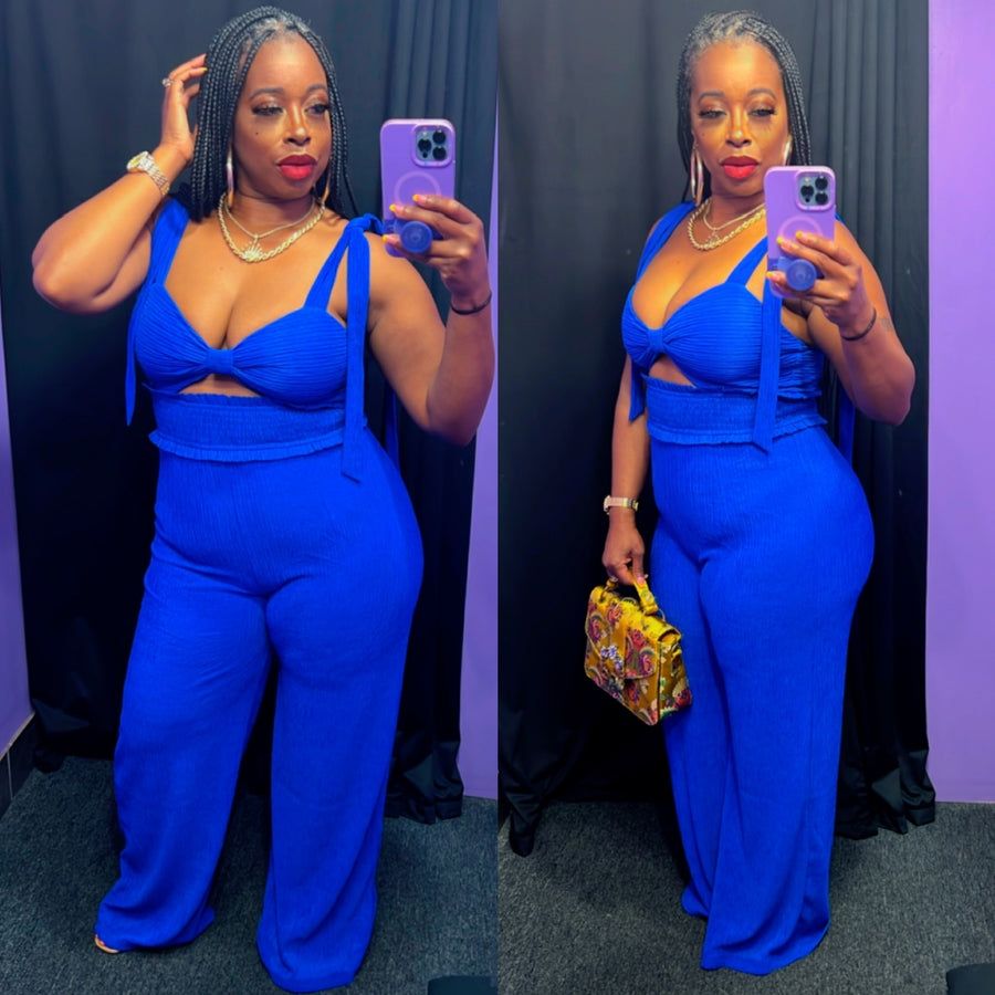 The JOCELYN Jumpsuit (Royal)