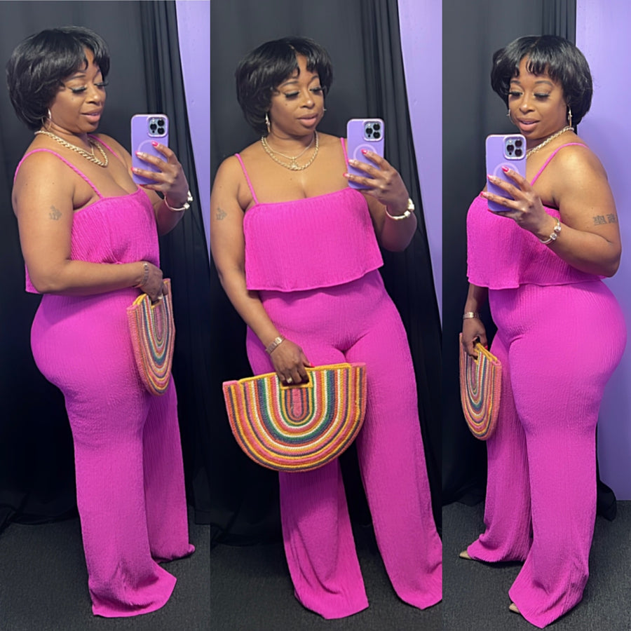 The “Girly, Girl” Fuchsia Set (Stretchy)
