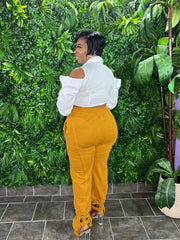 The EXCLUSIVE Joggers (Mustard)