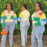The CRAYOLA Cardigan Sweater