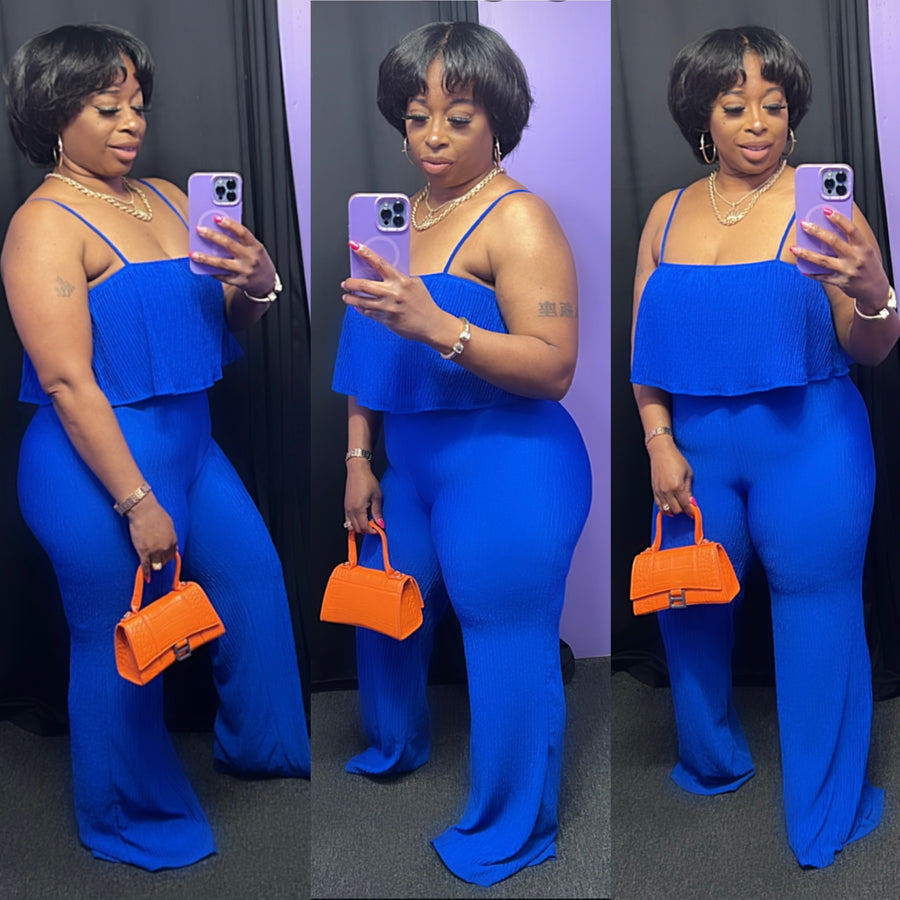 The “Girly, Girl” Royal Blue Set (Stretchy)