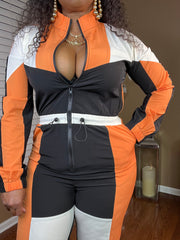 The ARI Colorblock Jumpsuit