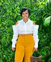 The NOVA Cut out shoulders Shirt