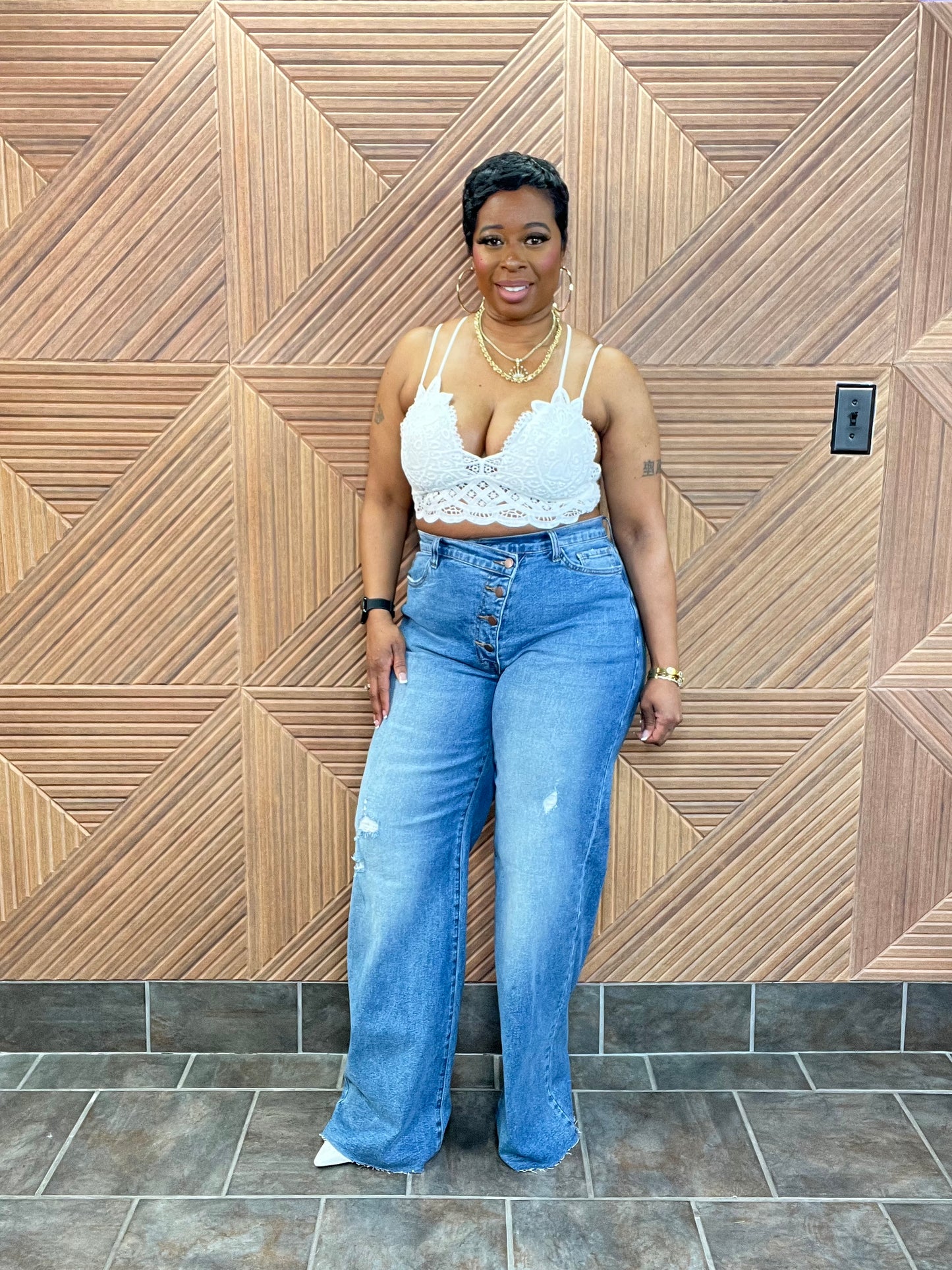The It-Girl Wide Leg Jeans