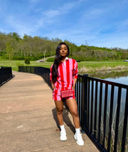 The “Rugby” Pink/Red Set