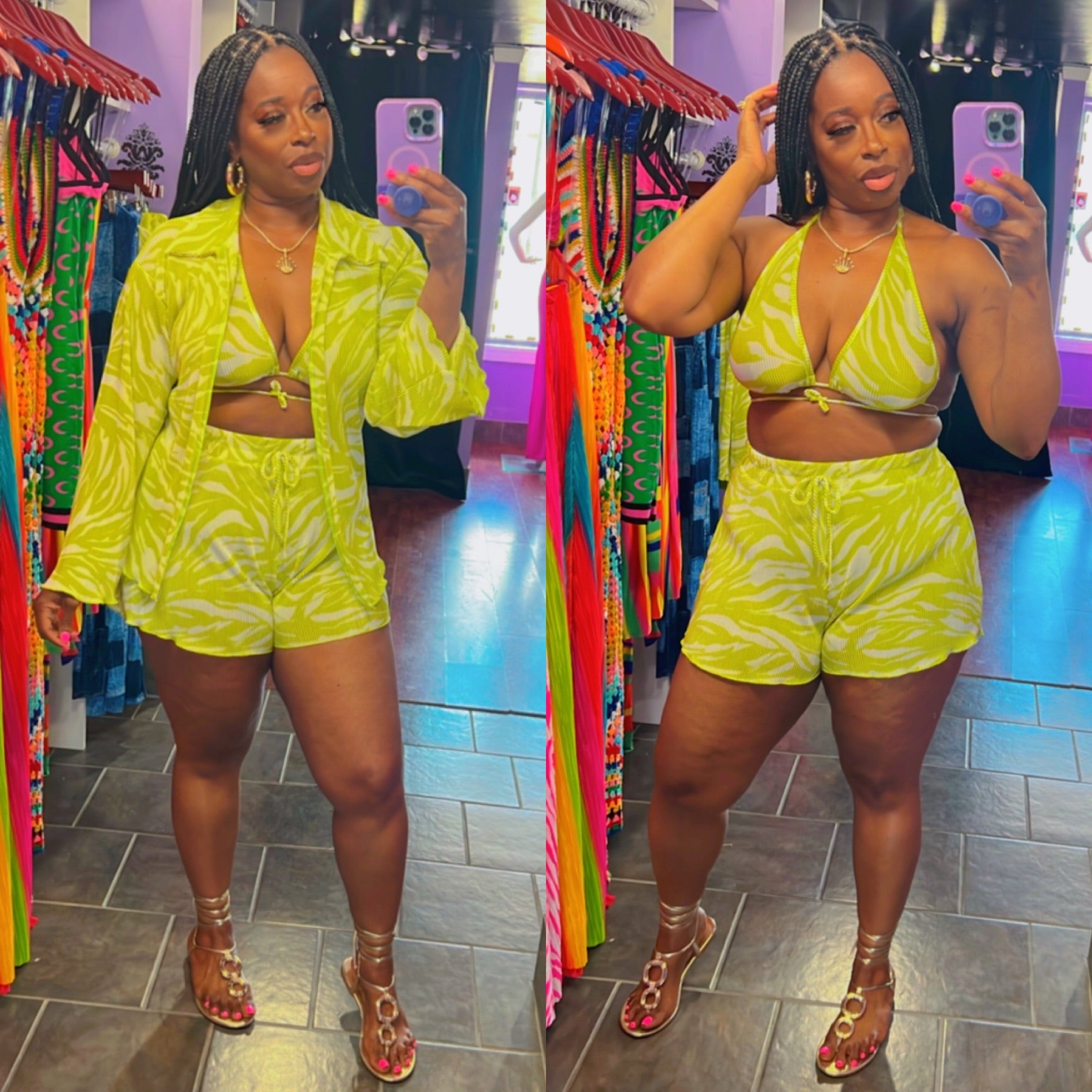 The Cayman Islands Resort Set (Lime/Ivory)