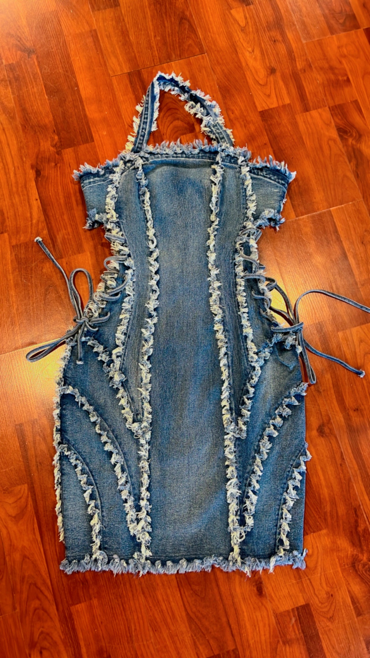 The DEJA VU Denim Dress