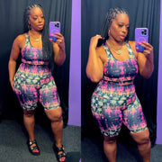 The SHAWTY ACTIVE SET (Fuchsia/Multi)