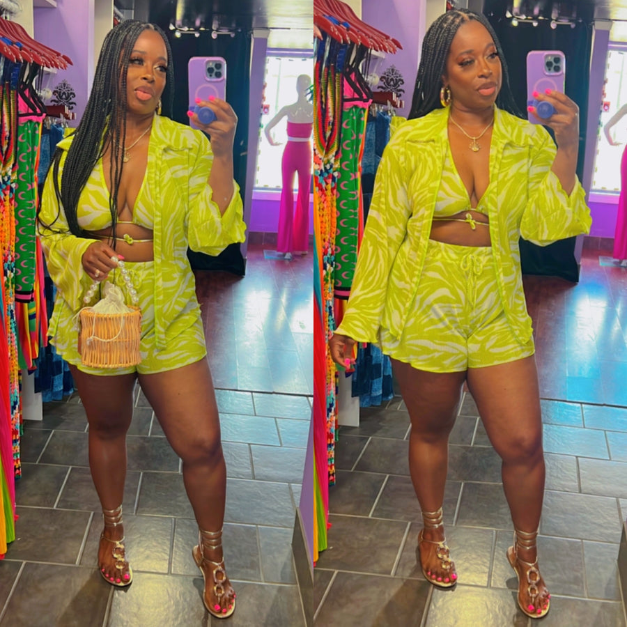 The Cayman Islands Resort Set (Lime/Ivory)