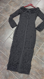 The HEARTBREAKER Maxi Dress (Black)