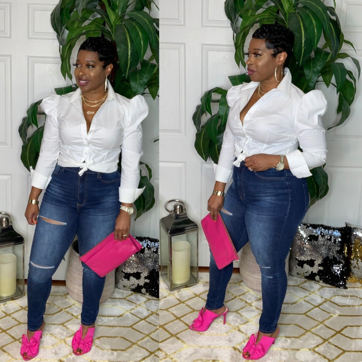 BIANCA Skinny Jeans (Dk.Blue) Size 3 left