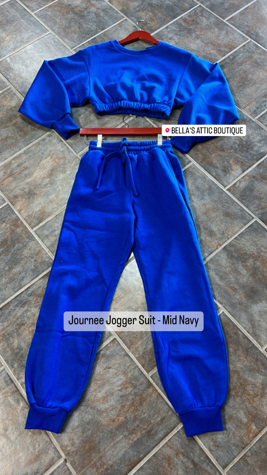 The JOURNEE Jogger Basic Set (Mid-Navy)