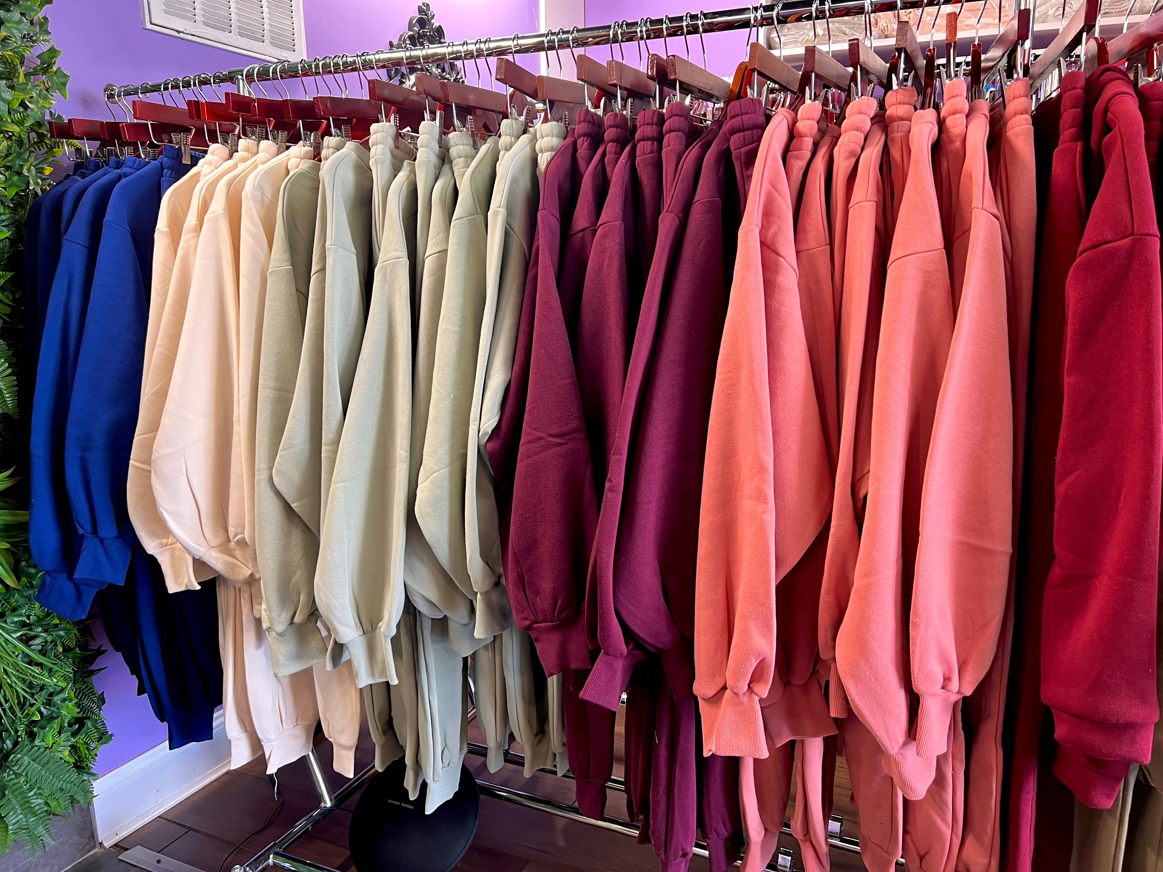 The JOURNEE Jogger Basic Set (Dk. Burgundy)