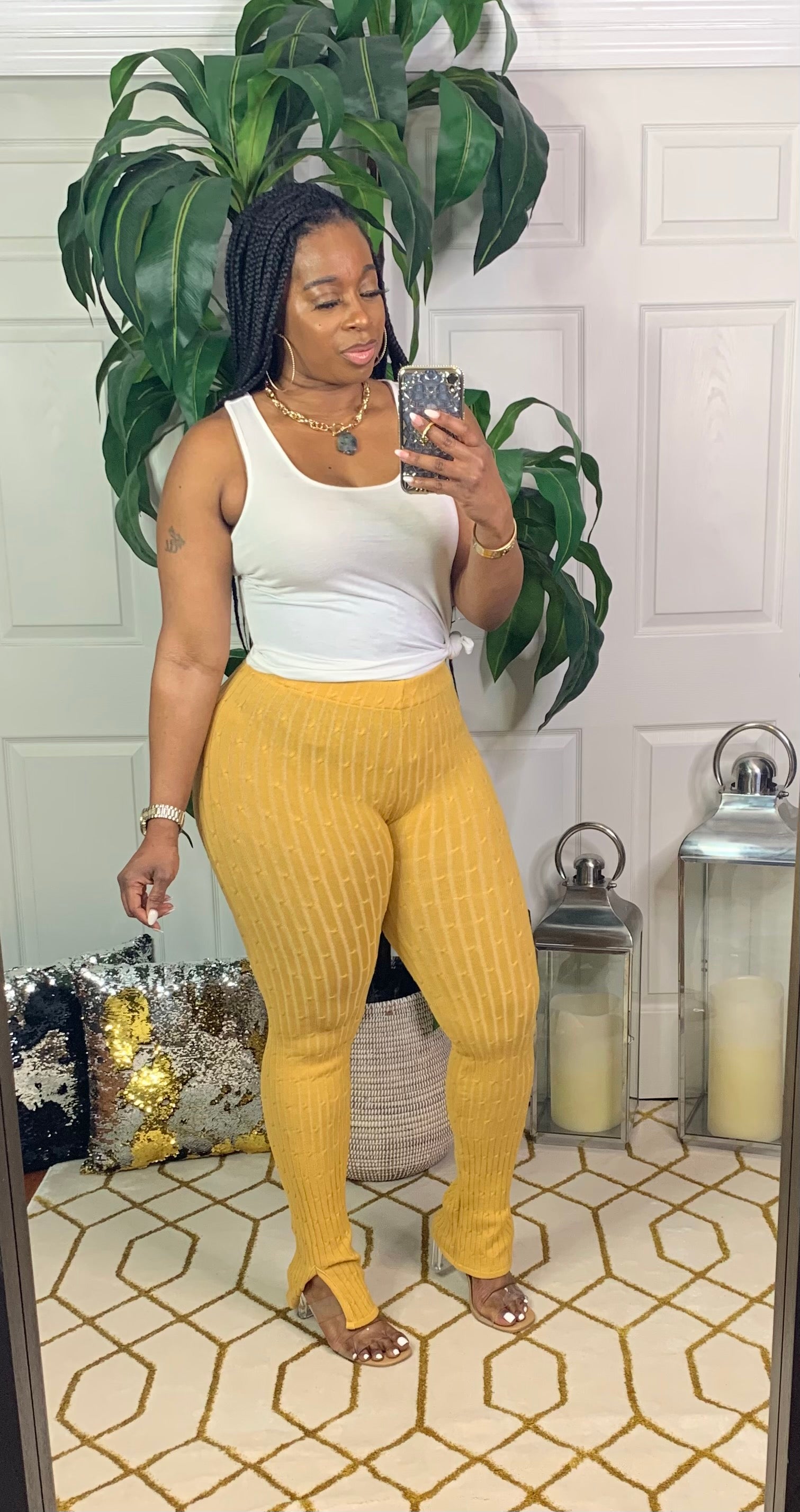 LUXE Leggings (Mustard)