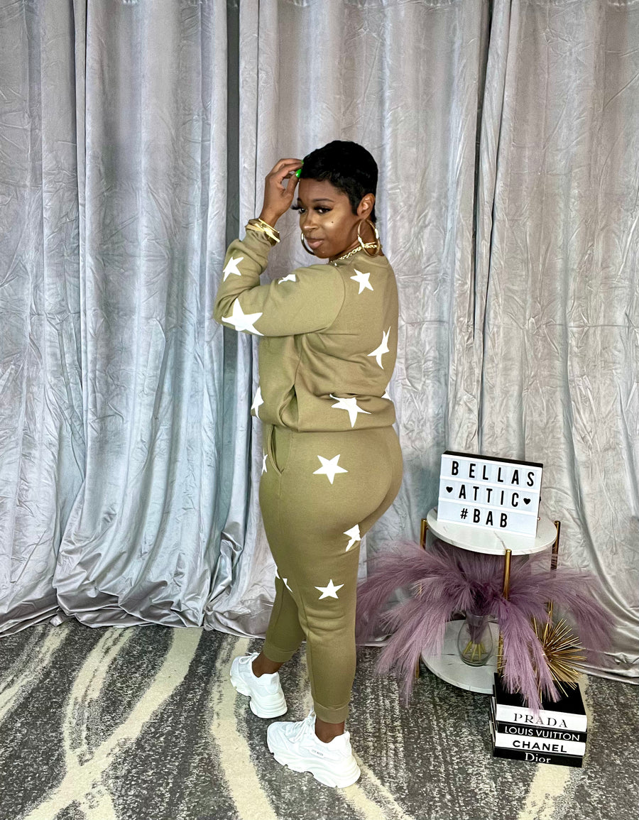 The STAR Jogger Set (Olive)