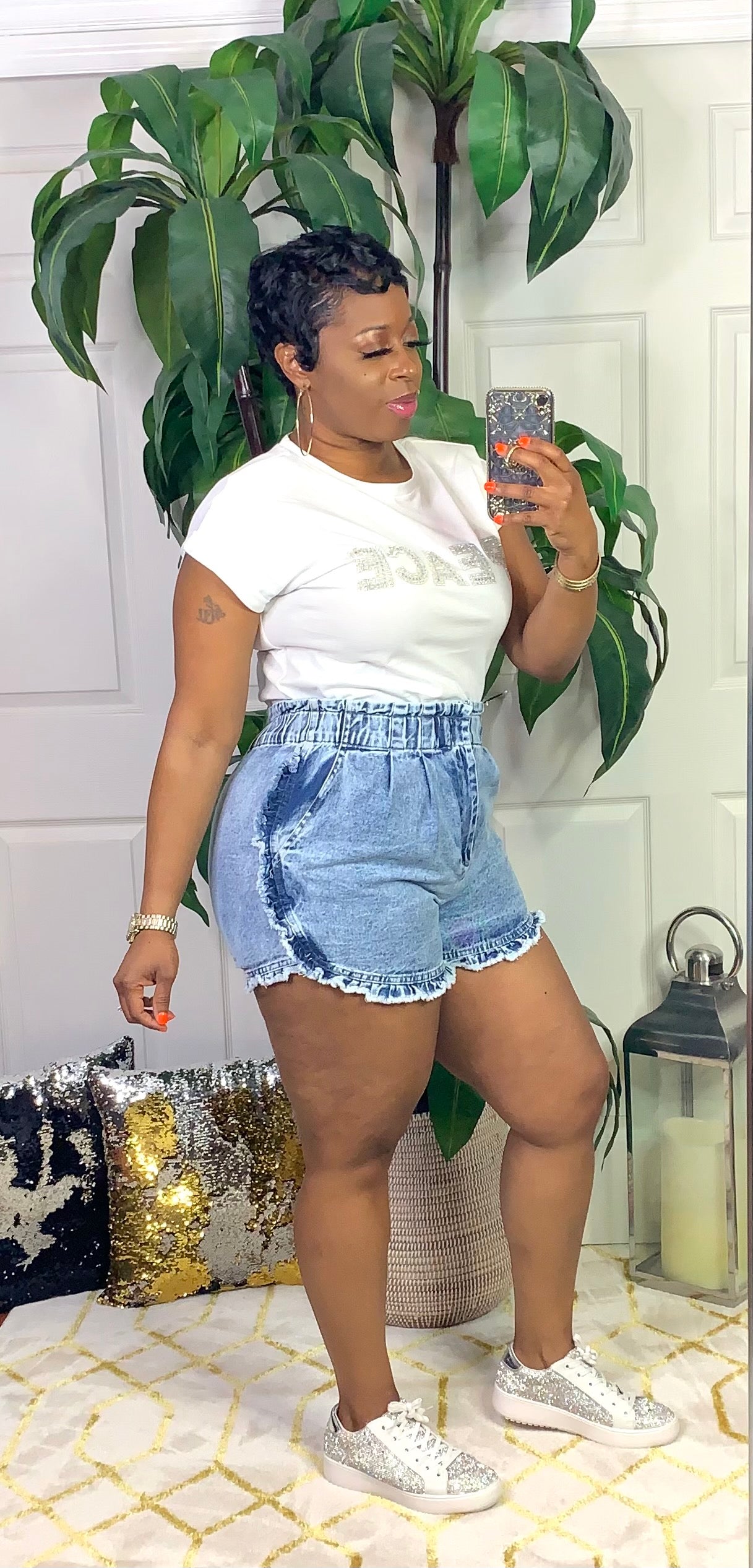 VINTAGE Bae Shorts (Med.Wash)