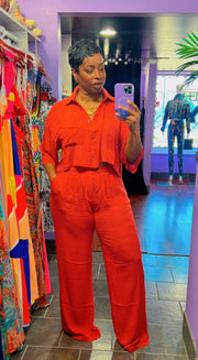 The LANA Linen Set (Rust)