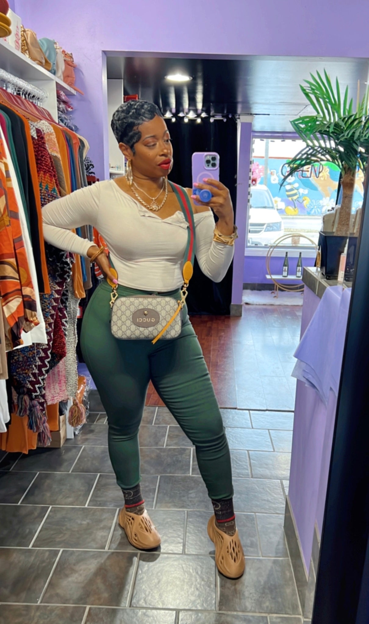 The MIRACLE Stretch Pants (Olive)