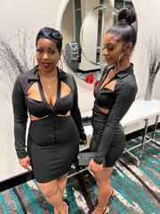 The ALL YOURS Dress (Black)