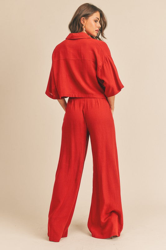 The LANA Linen Set (Rust)