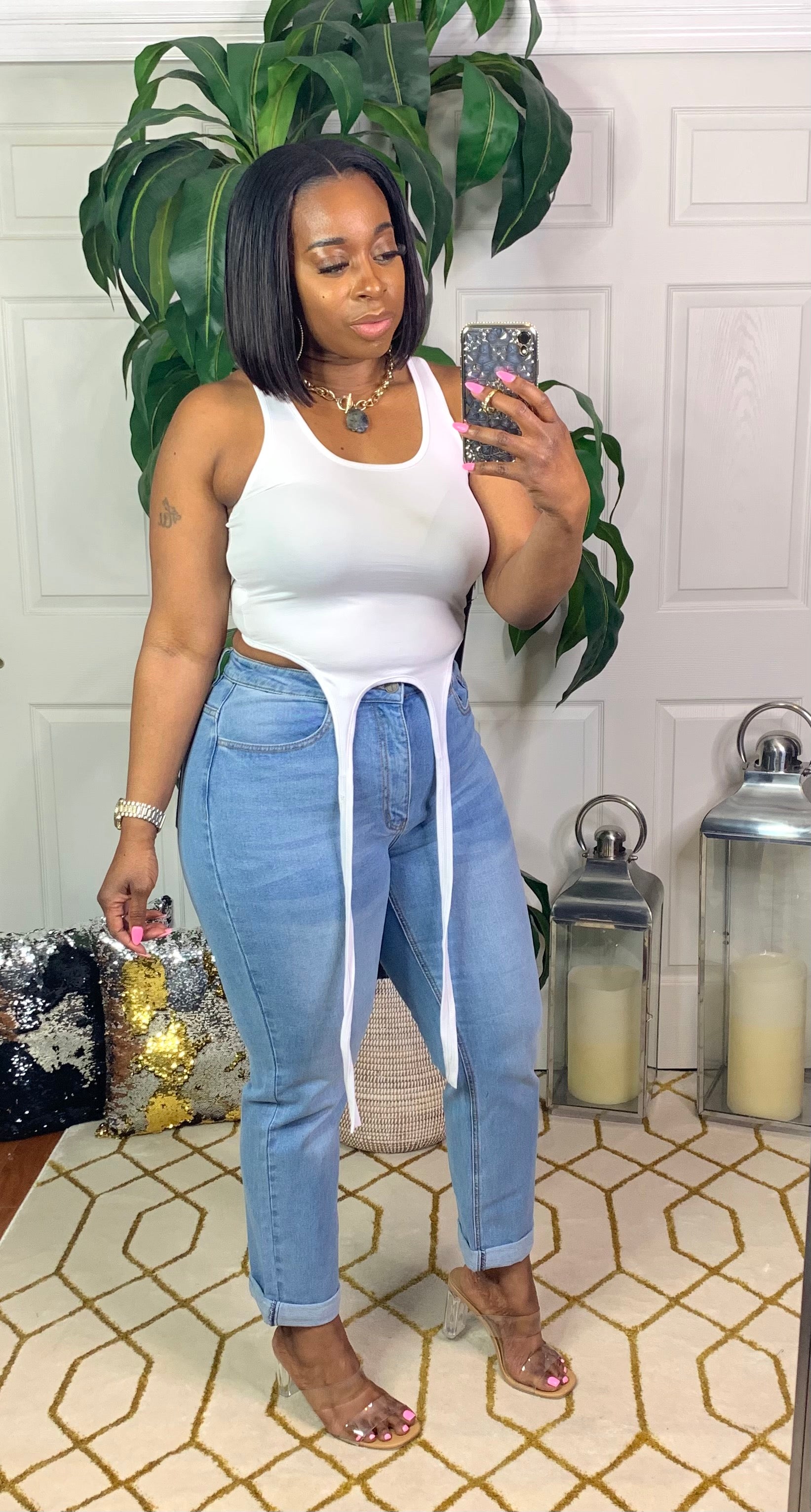 MOM Jeans (Denim Med. Wash)