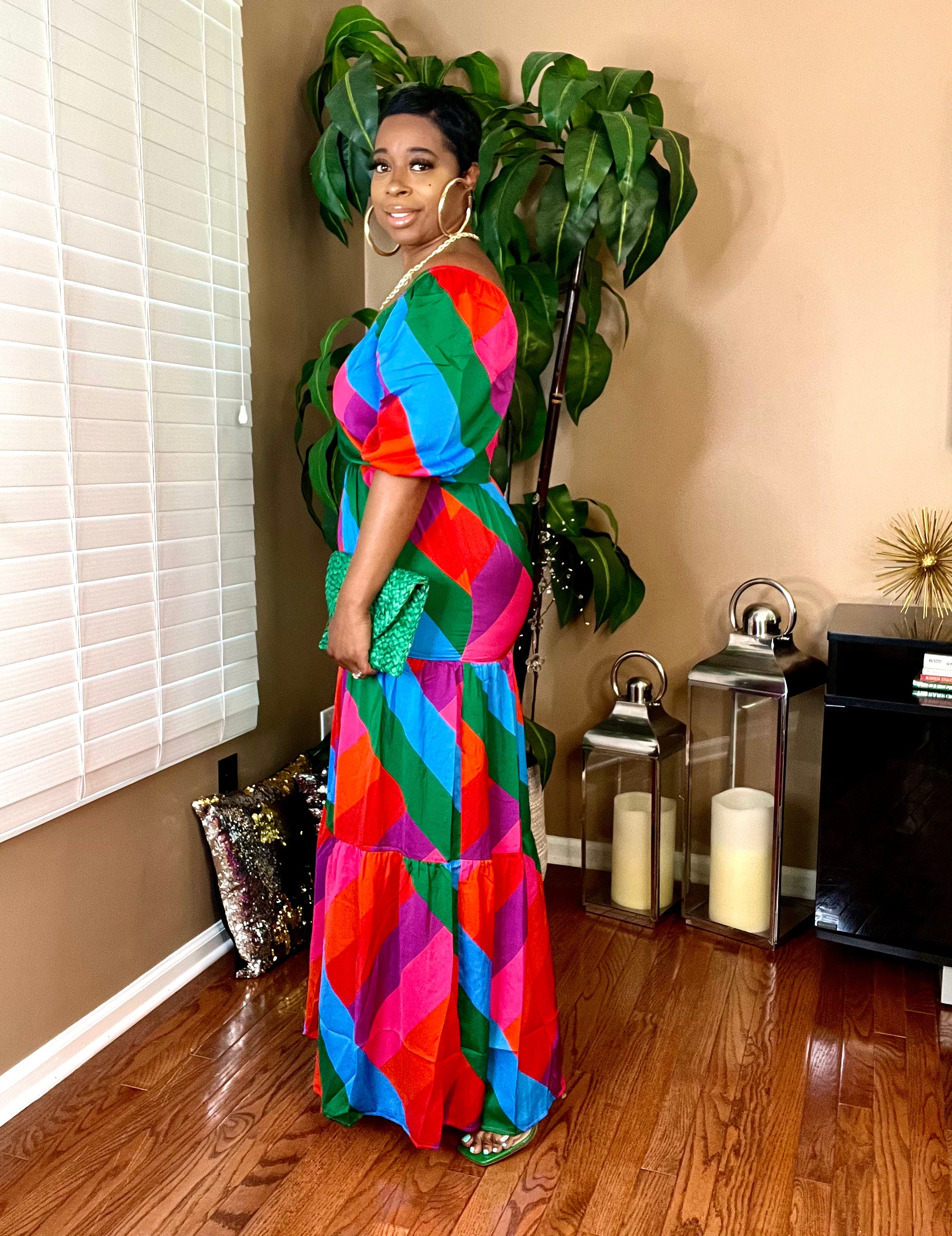 The “TESSA” Maxi Dress (Multi)