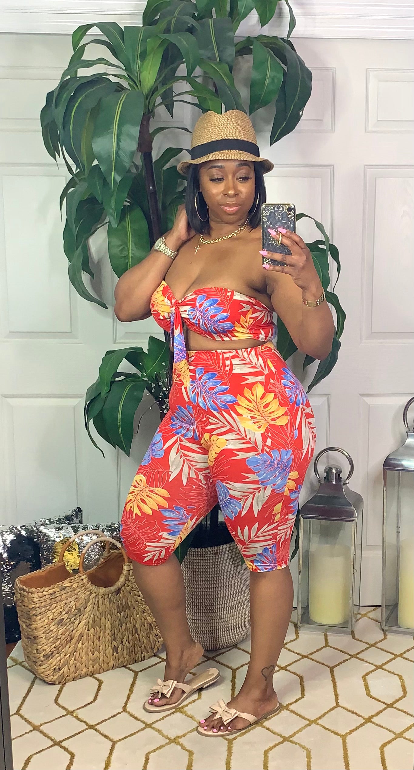 LONG BEACH Set (Floral/Multi)