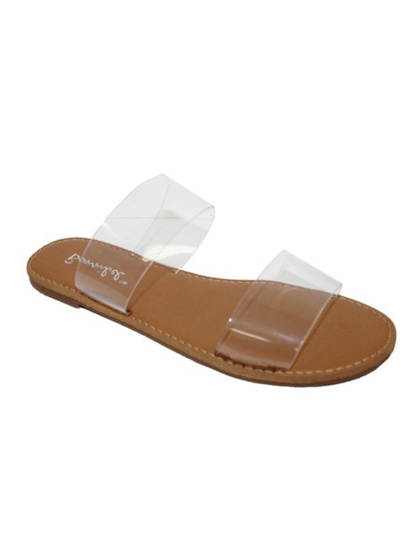 LINDSEY Sandal (Clear)