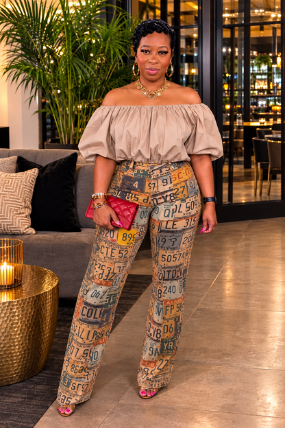 The Luxe Off-Shoulder Top (Mocha)