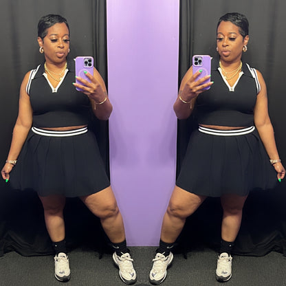 The “US OPEN” Tennis Skirt Set