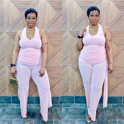 Rosé Allure Jumpsuit