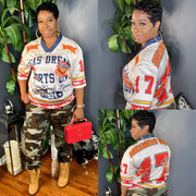 The Sports Division Jersey (Beige/Multi)