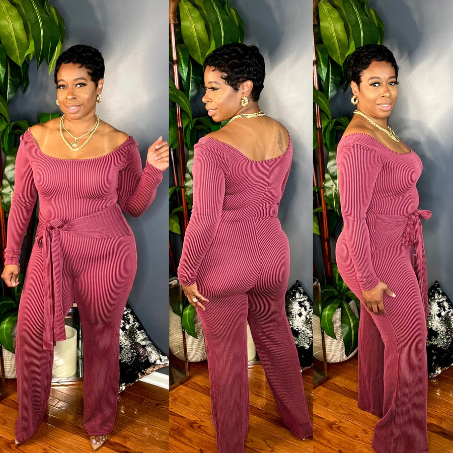 The Pretty Chic Jumpsuit (Ruby)