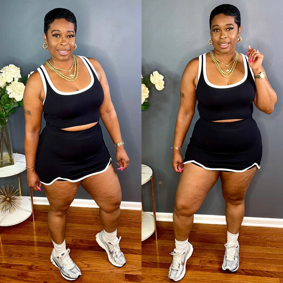 The Sporty Chic Set (Black)
