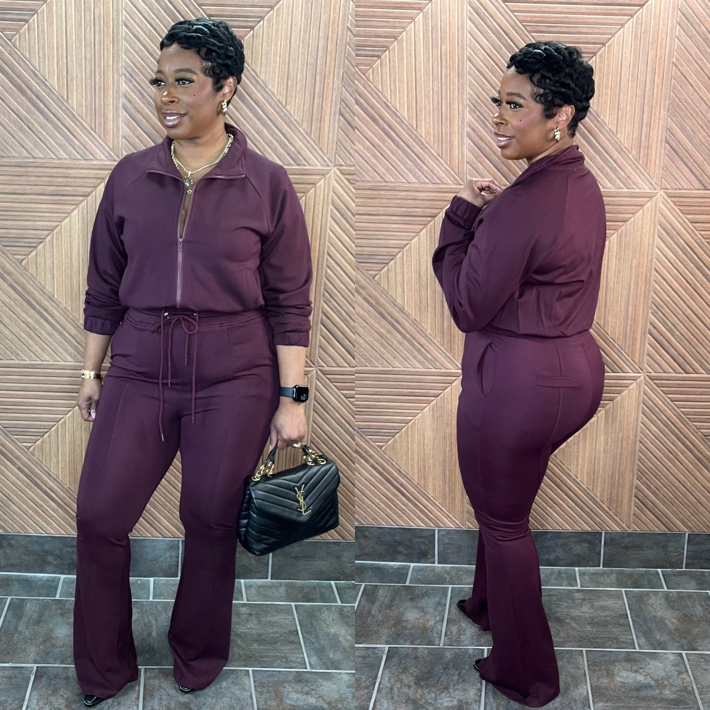 Material Girl Luxe Set (Plum)