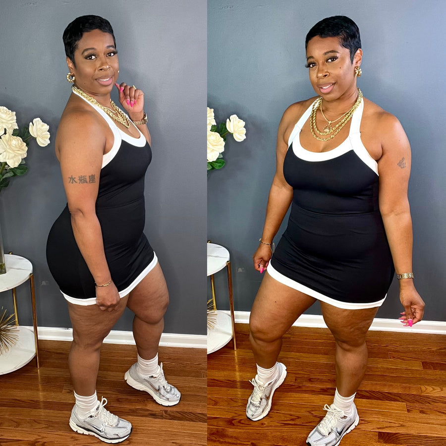The Kick Back Dress (Black)