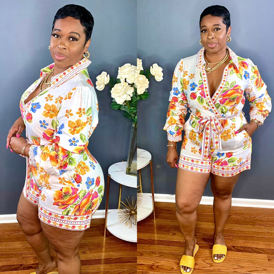The Flower Bomb Romper