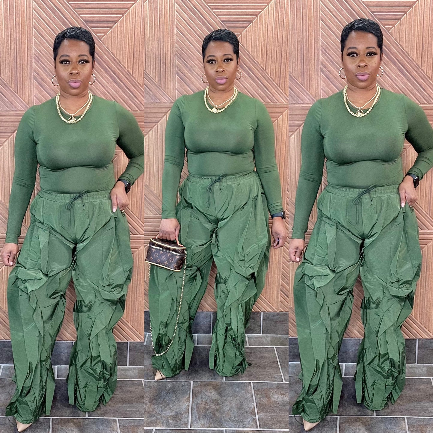 The Monica Bodysuit (Olive)