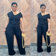 Relaxed Glam Set (Black) | Stretchy