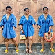 Denim Muse Dress (Med. Denim)