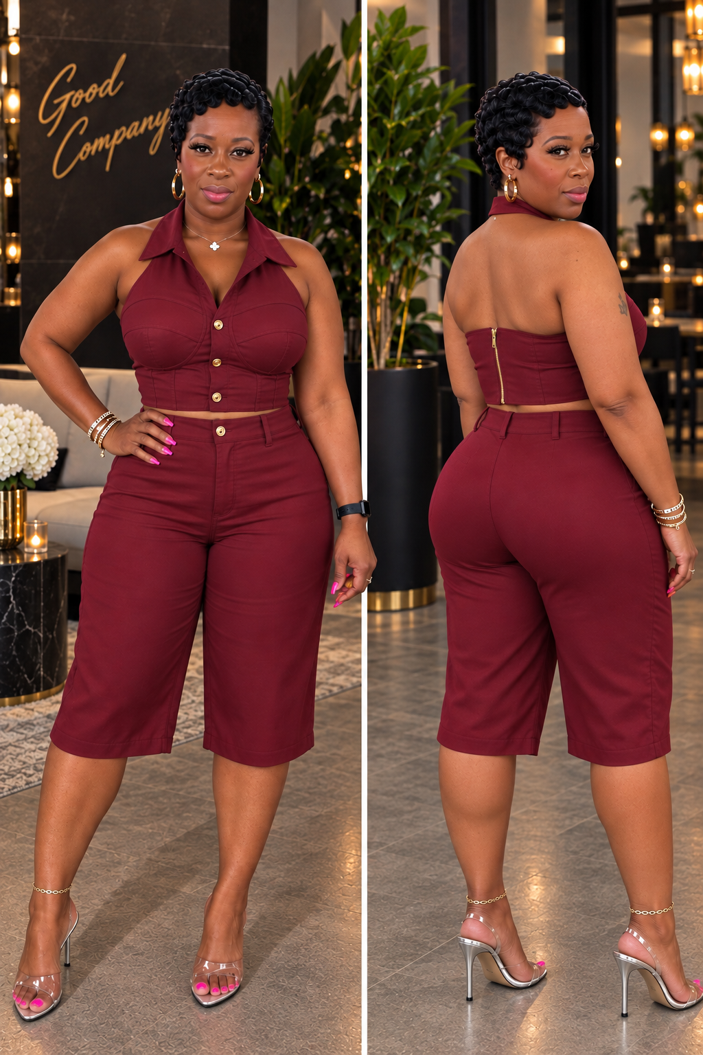 The Bordeaux Bombshell luxe Set (Wine)
