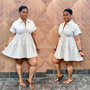 Simply Chic Dress (Beige)