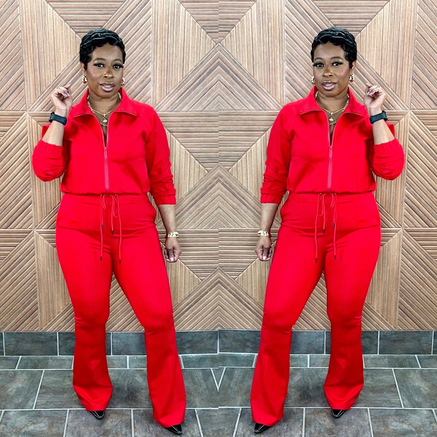 Material Girl Luxe Set (Red)