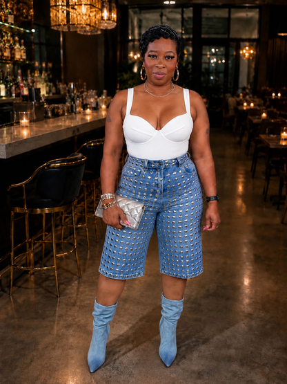 Wine & Dine Bodysuits (White)