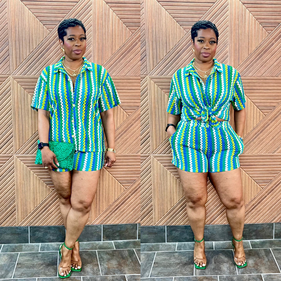 Coastal Wave Crochet Set