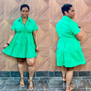 Simply Chic Dress (Green)