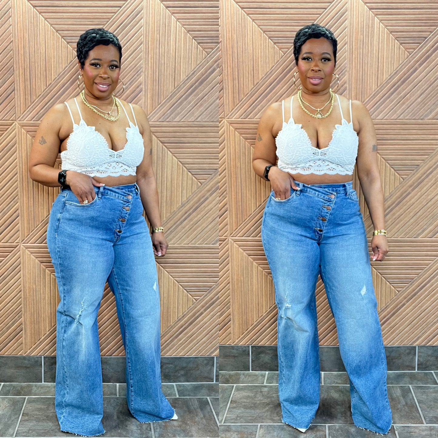 The It-Girl Wide Leg Jeans