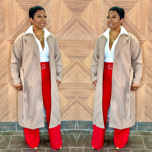 The London Latte Robe Coat (Mocha Latte)
