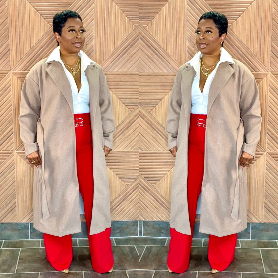 The London Latte Robe Coat (Mocha Latte)