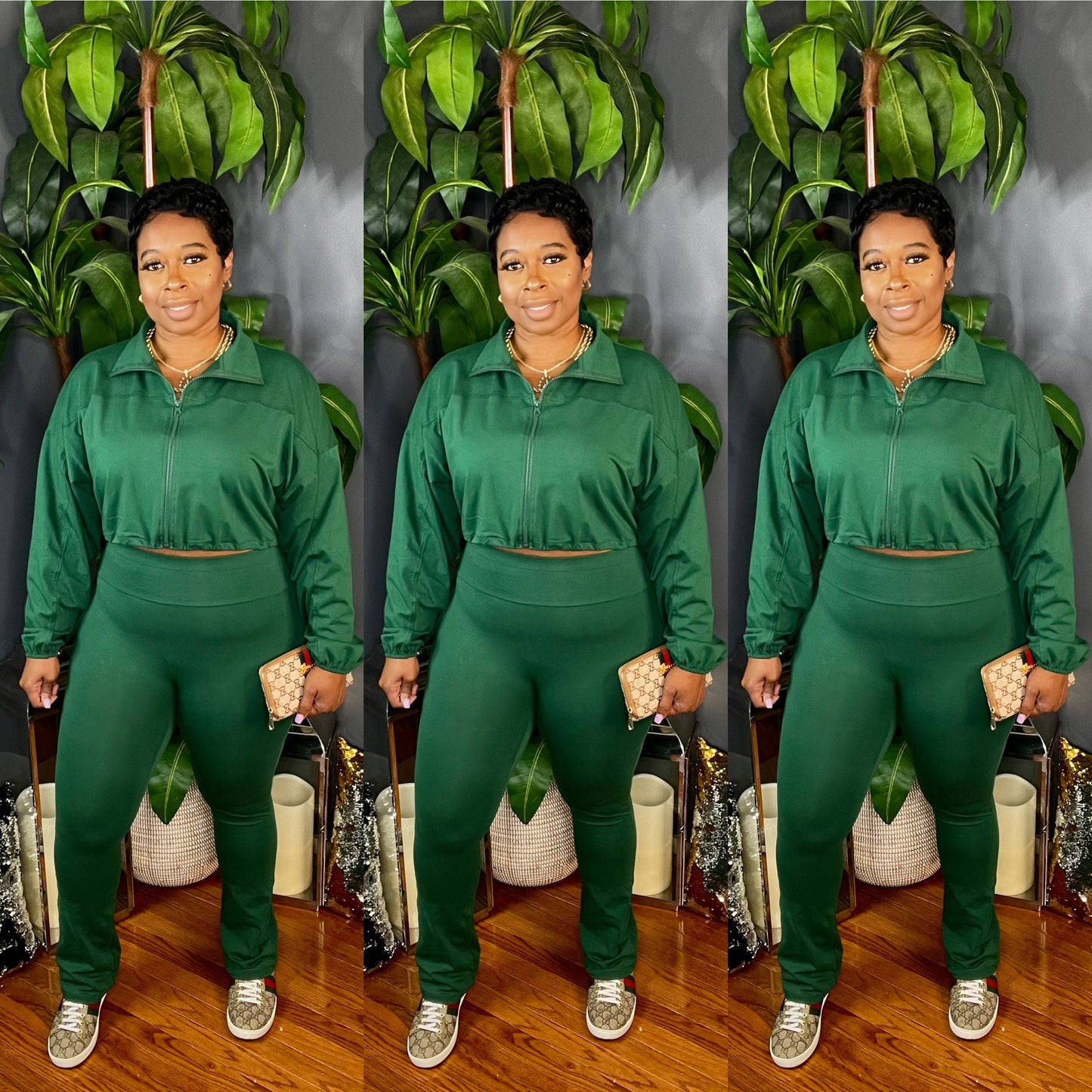 The JuJu Jogger Set (Green)